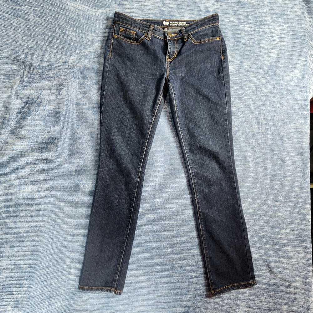 GAP Women's Dark Wash Always Skinny Leg Jeans